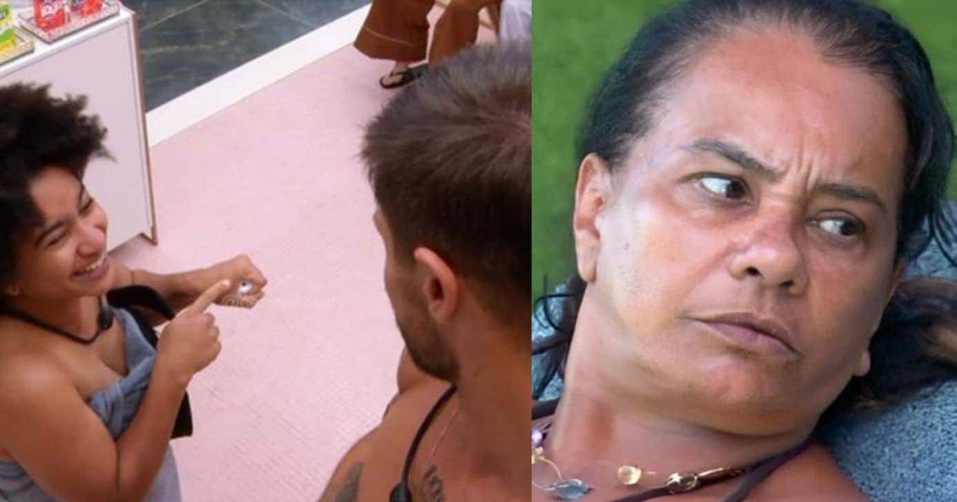 Milena, Jonas e Solange no BBB26 (Fotos: Reproduções / Globo)