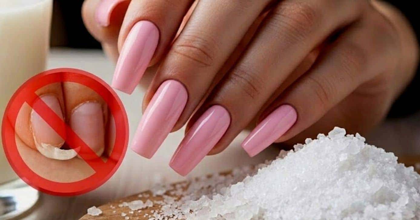 Veja como deixar as unhas fortalecidas e grandes fazendo uso do sal (Foto Reprodução/Montagem/Lennita/TV Foco/Canva/GMN/Freepik)