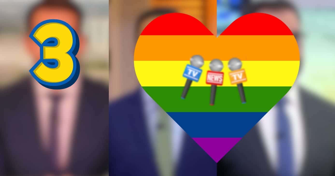 Ilustração de apresentadores que assumiram romance gay (Foto: Reprodução / Instagram / Canva / Montagem TV Foco)