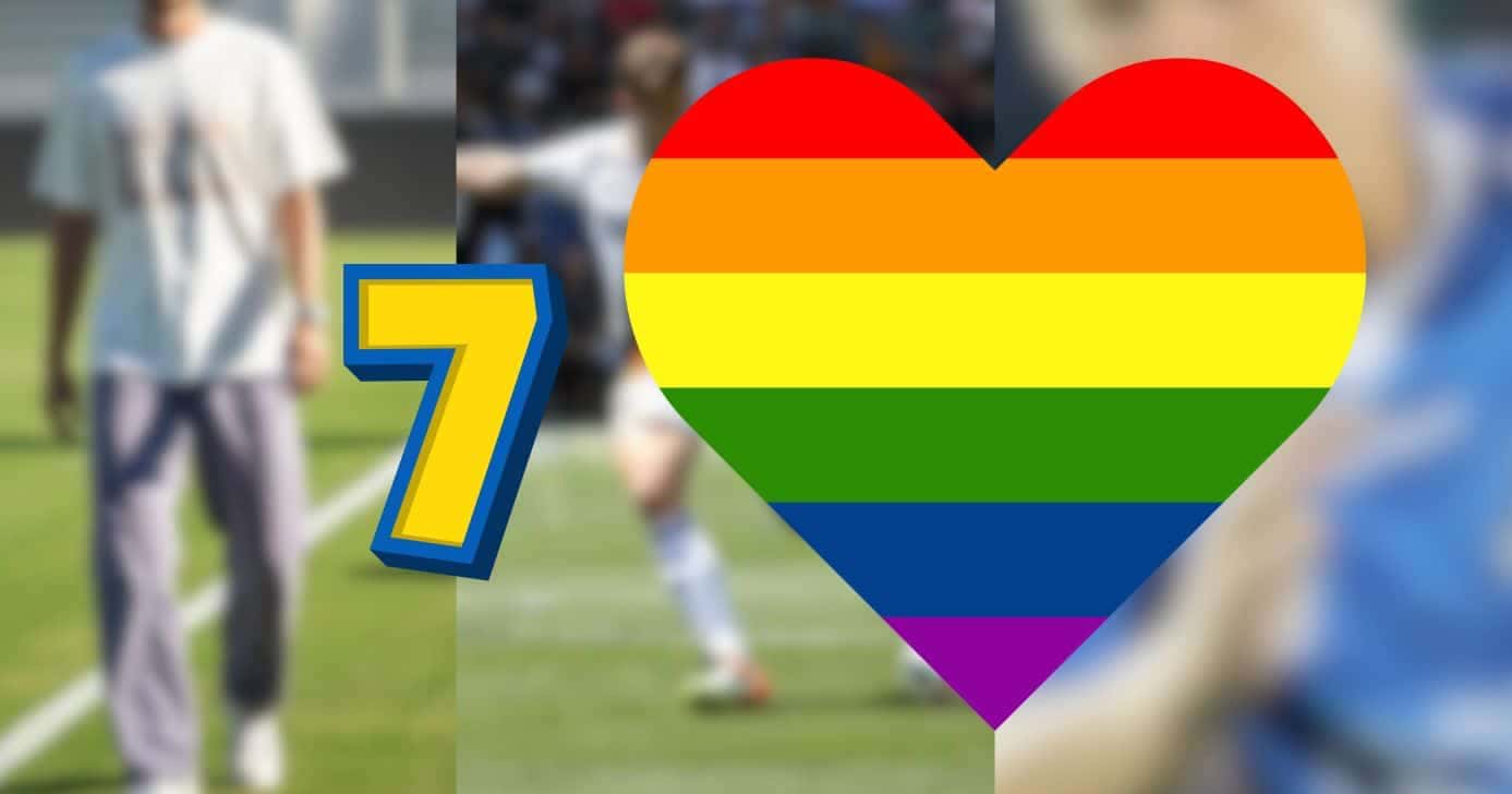 7 jogadores gays (Foto: Reprodução / Instagram / Canva / Montagem TV Foco)