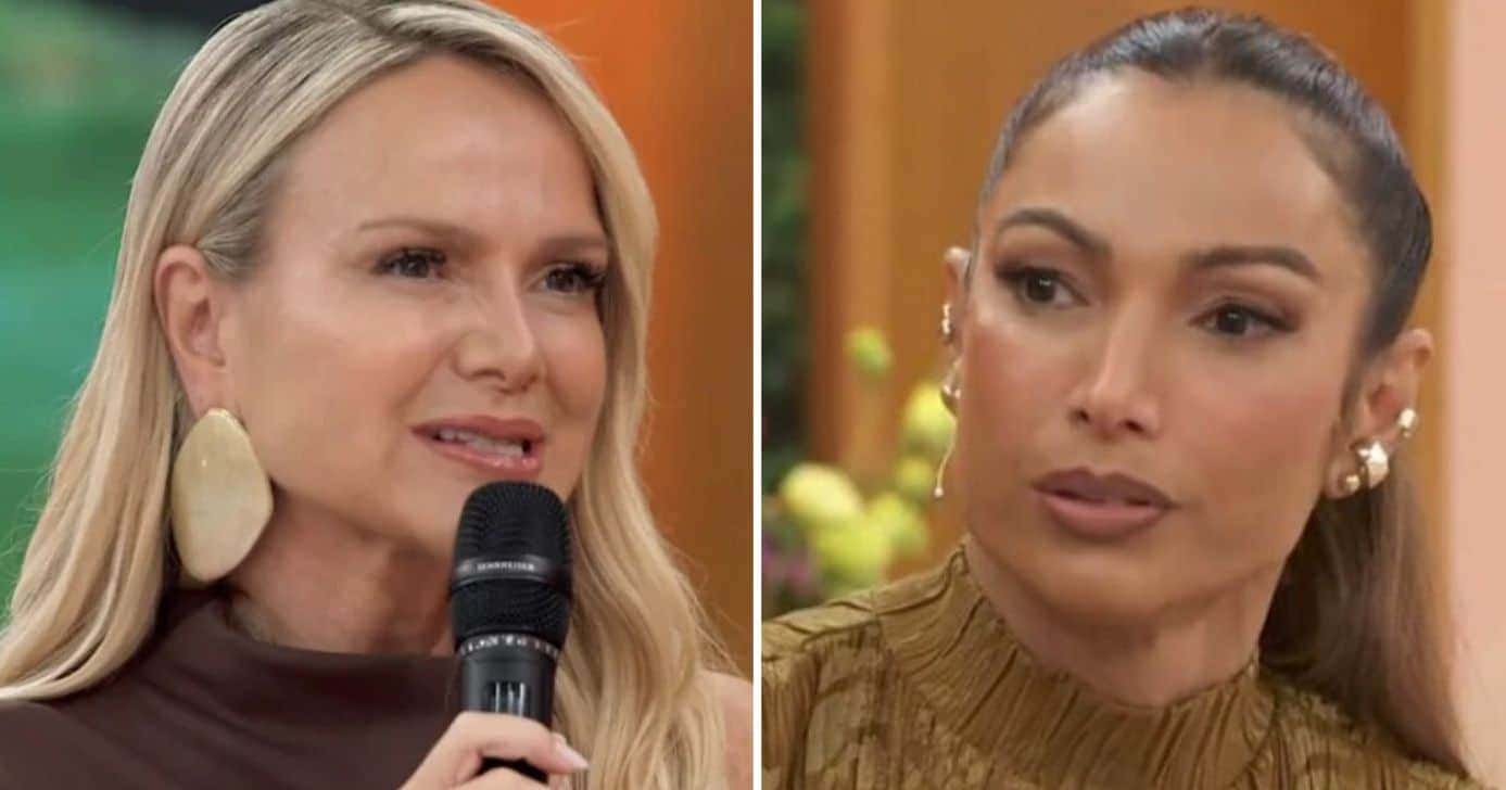 Eliana e Patrícia Poeta (Foto: Reprodução / Globo)
