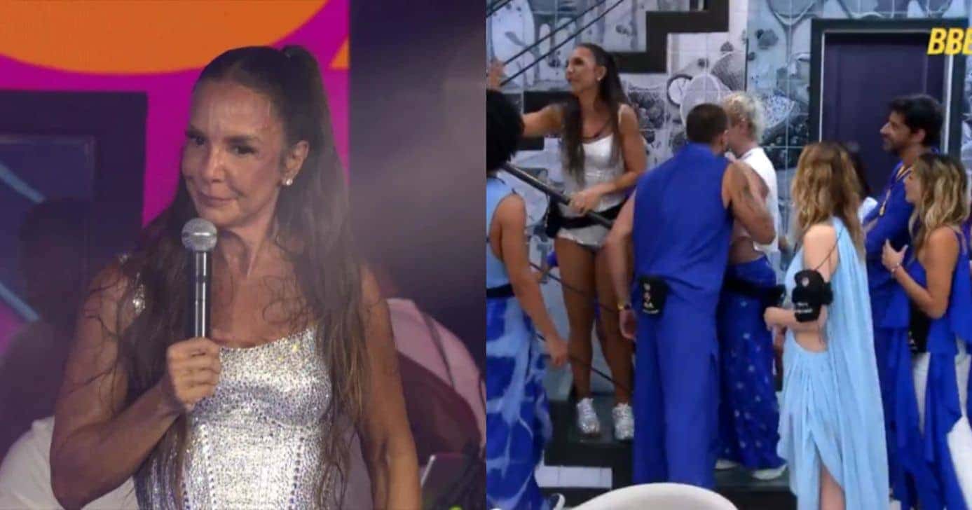 Ivete Sangalo presenciou briga de Jonas, Juliano e Milena no BBB26 (Foto: Reprodução/ Internet)