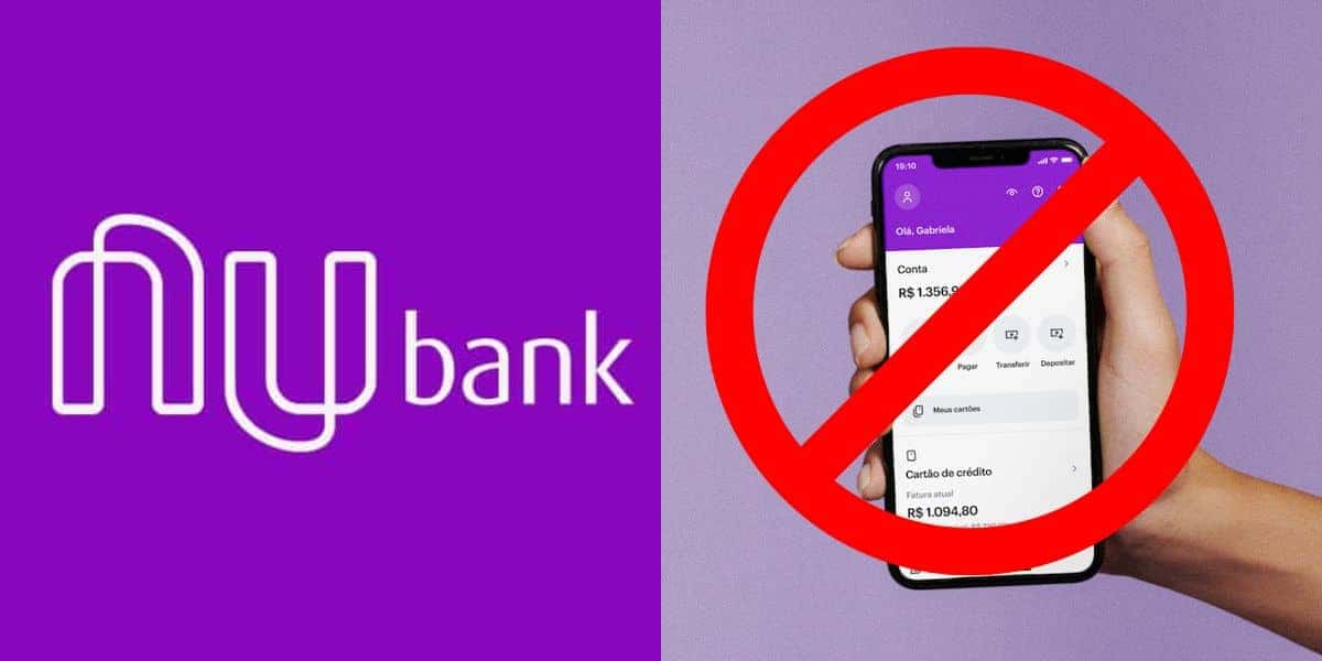 Motivos que levam ao bloqueio da conta Nubank (Reprodução: Montagem TV Foco)