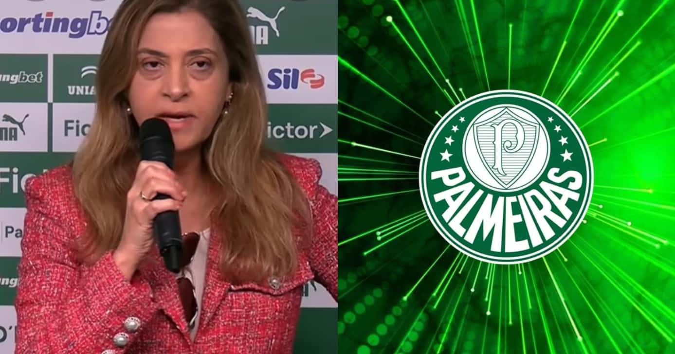 Leila Pereira presidente do Palmeiras (Foto: TV Palmeiras)