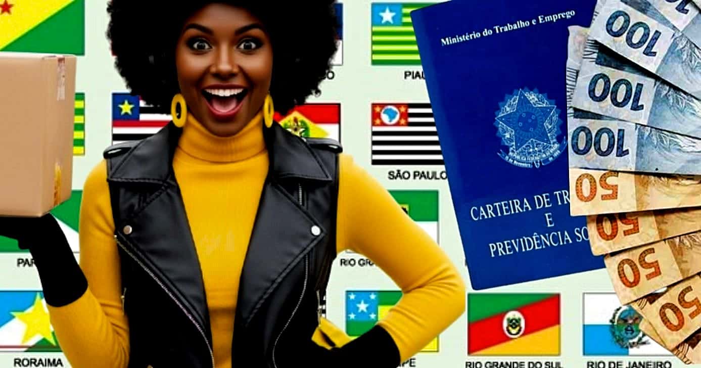 Saiba quais lugares pagam um salário mínimo acima de R$1621 (Foto Reprodução/Montagem/Lennita/TV Foco/Canva/GMN)
