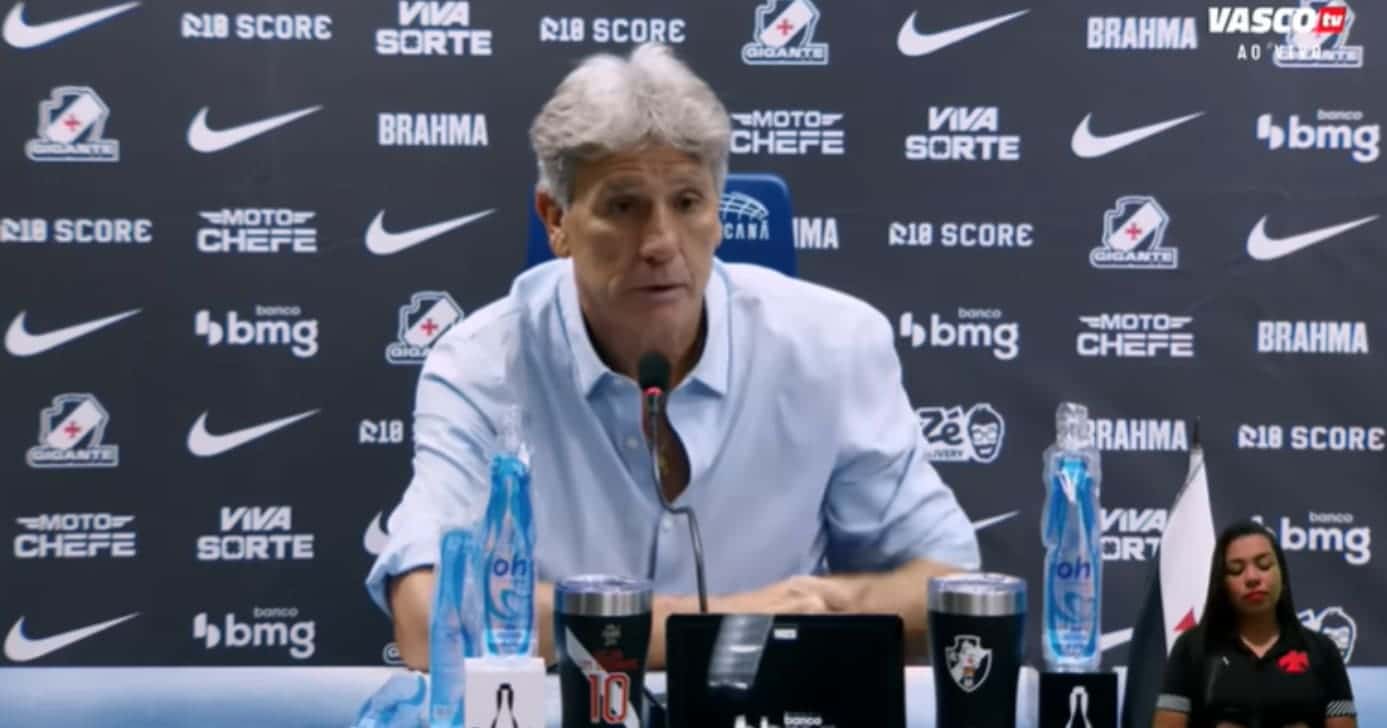Renato Gaúcho técnico do Vasco (Foto: Vasco TV)