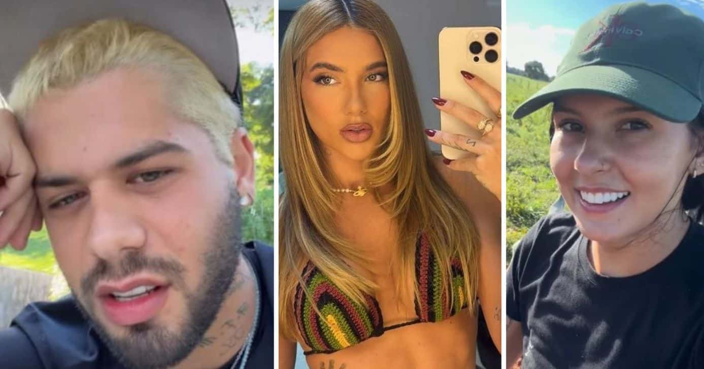 Zé Felipe, Virginia Fonseca e Ana Castela (Foto: Reprodução / Instagram)