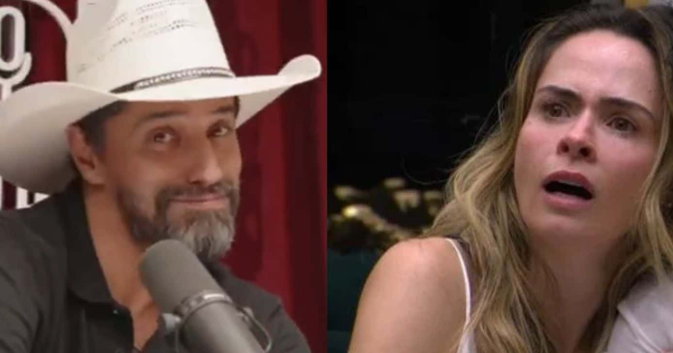 Alberto Cowboy e Ana Paula Renault (Fotos: Reproduções / YouTube / Globo)