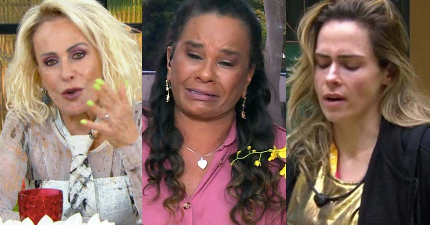 Ana Maria, Solange Couto e Ana Paula Renault (Fotos: Reproduções / Globo)
