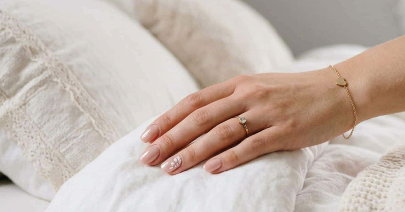 Ilustração mulher com mãos e unhas cuidadas (Foto: Montagem TV Foco / GMN)