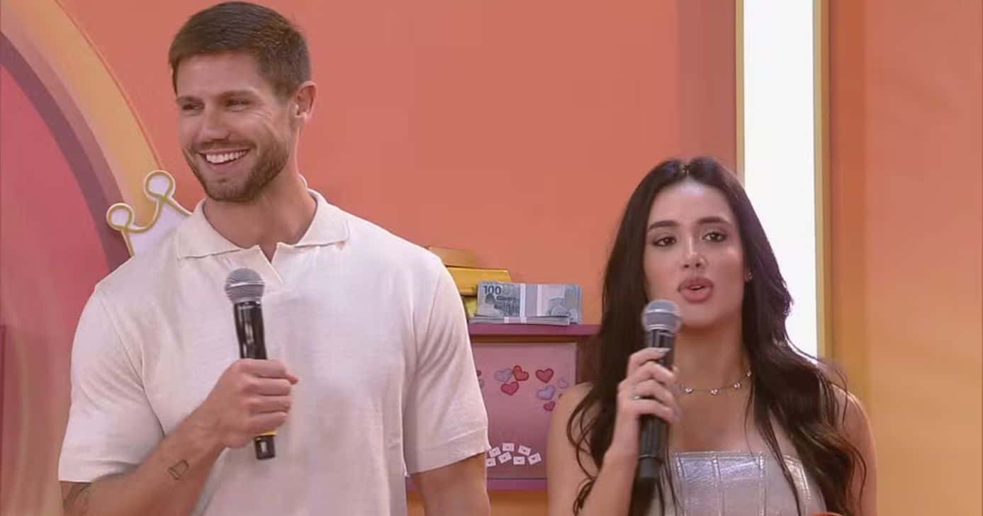 Jonas e Jordana - Foto: Globo