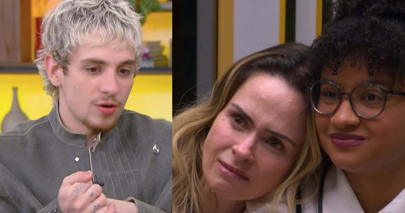 Juliano Floss no Mais Você, Ana Paula Renault e Milena no BBB26 (Fotos: Reproduções / Globo)