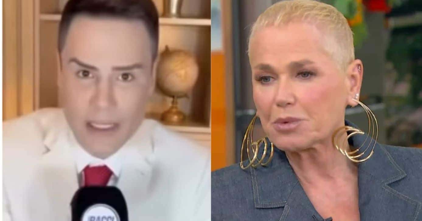 Luiz Bacci e Xuxa (Fotos: Reproduções / YouTube / Globo)