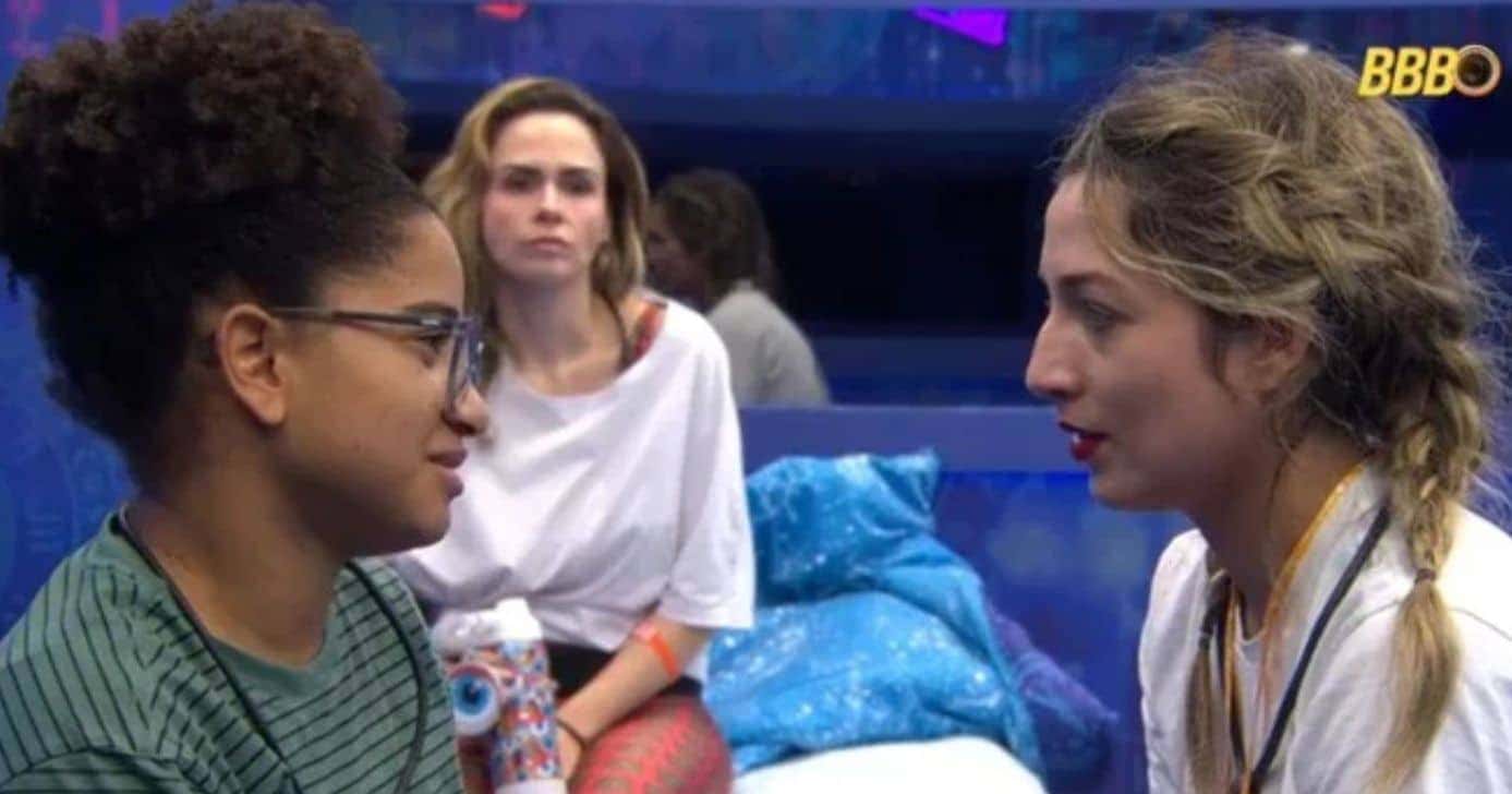 Milena, Ana Paula Renualt e Samira no BBB26 (Foto: Reprodução / Globo)