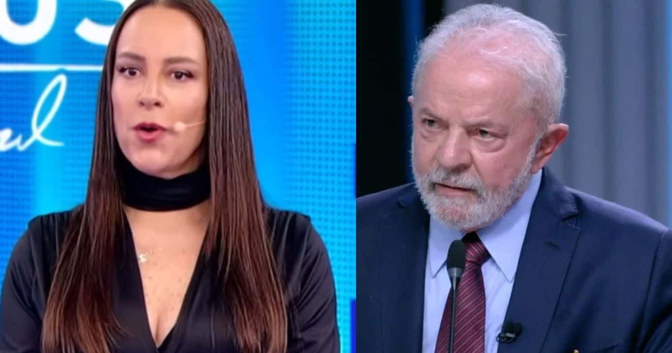 Silvia Abravanel / Lula - Fotos SBT Globo