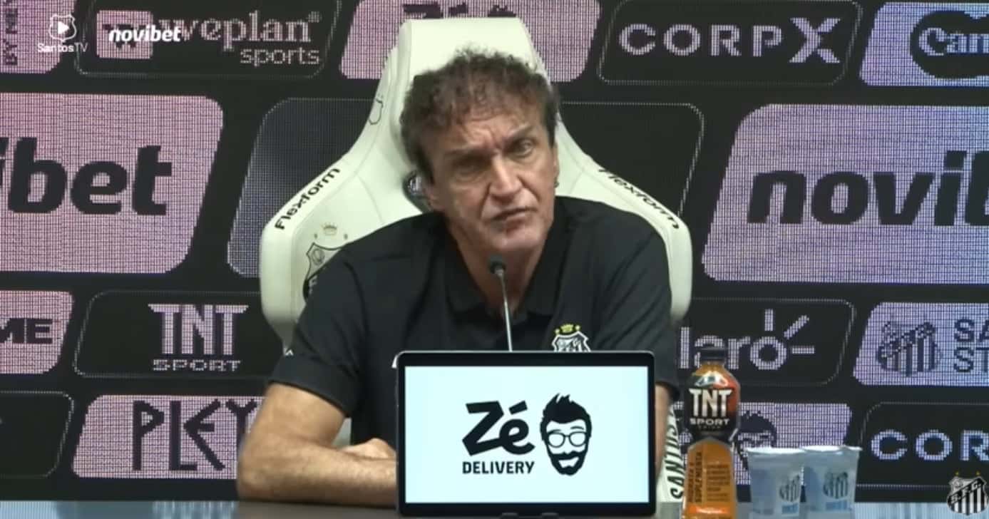 Cuca treinador - (Foto: Santos TV)
