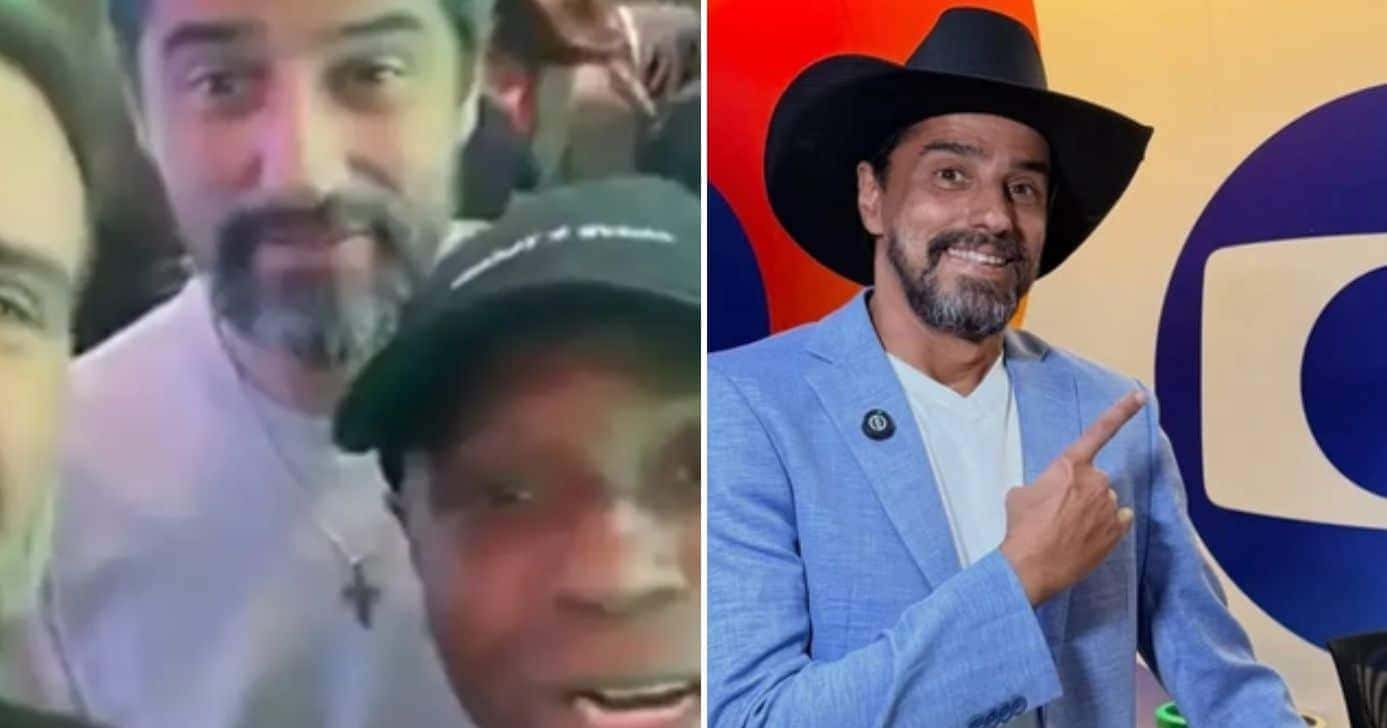 Jornalista, Edilson Capetinha e Alberto Cowboy, ex-BBB26 (Foto: Reprodução / Instagram)