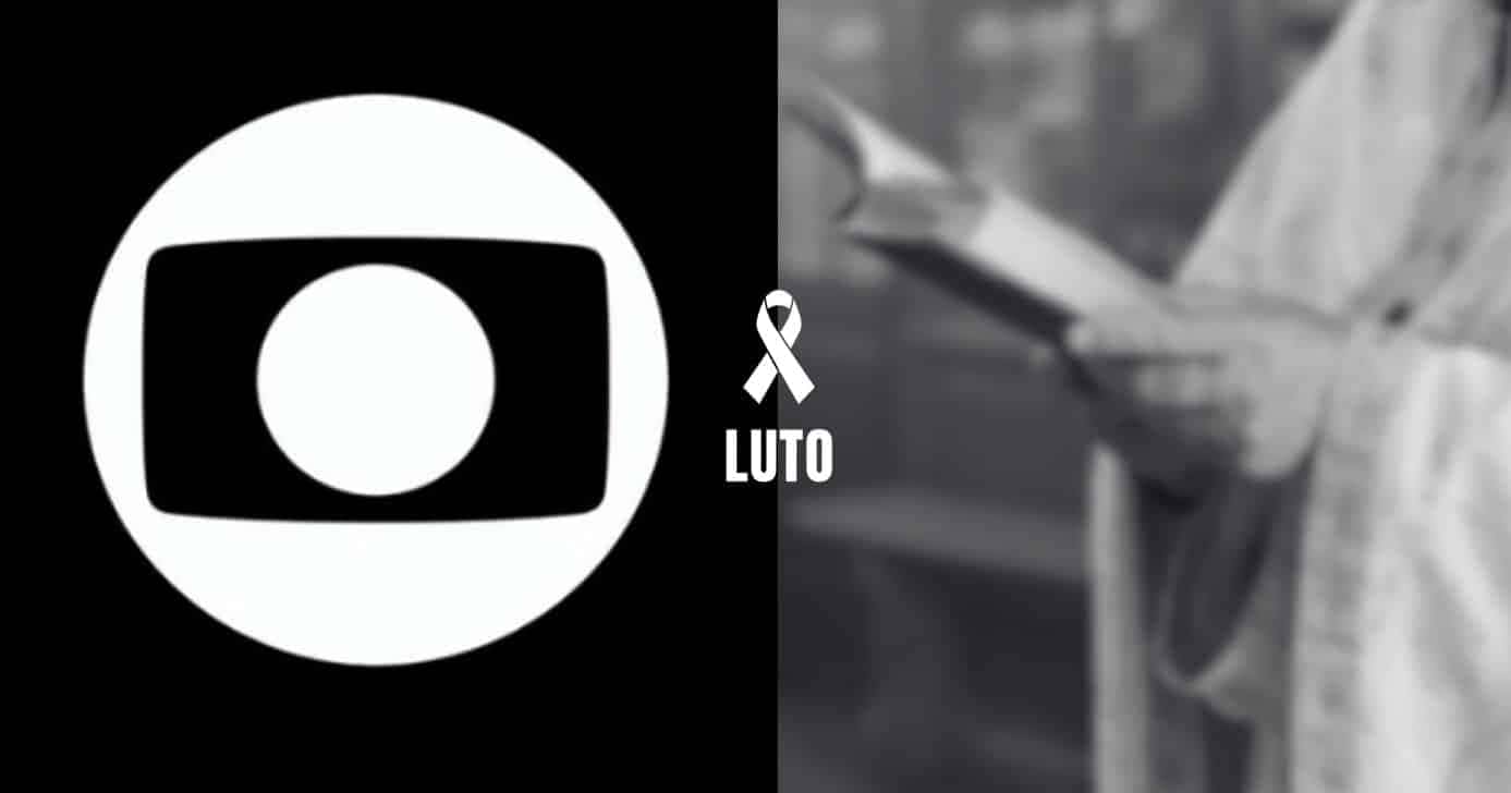 Ilustração de Jornal da Globo comunica morte de padre amado (Foto: Reprodução / RBS TV / Canva)