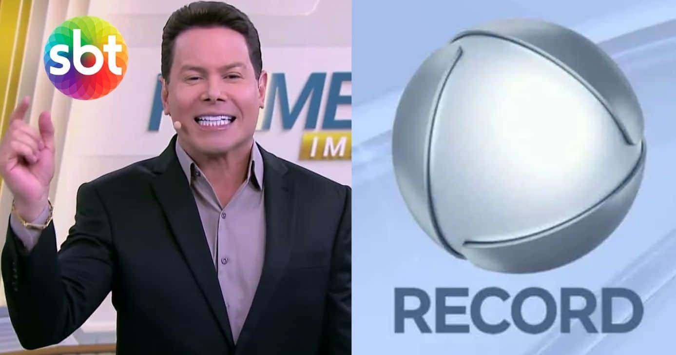 Marcão do Povo e logo do SBT e Record (Foto: Reprodução / SBT / Record / Montagem TV Foco)
