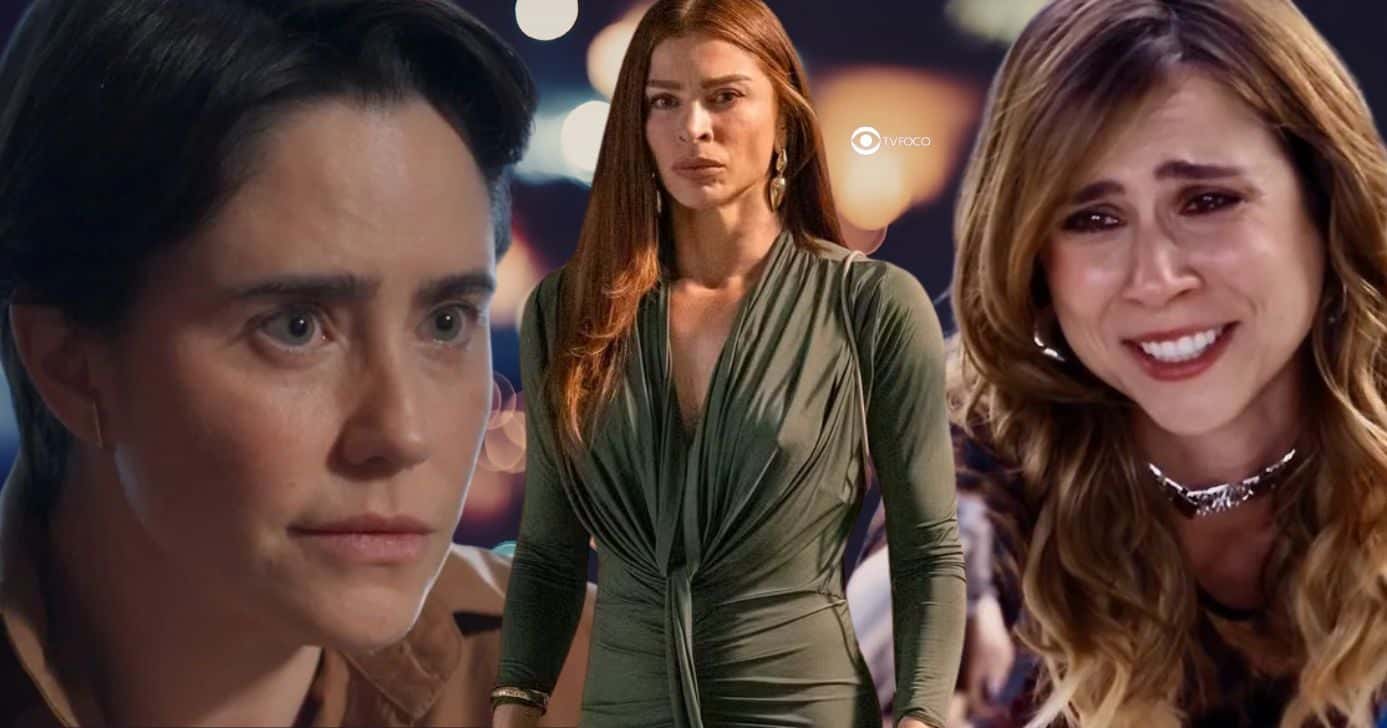 Samira, Arminda e Lucélia são destaques de Três Graças (Foto: Reprodução / Globo / Montagem TV Foco)