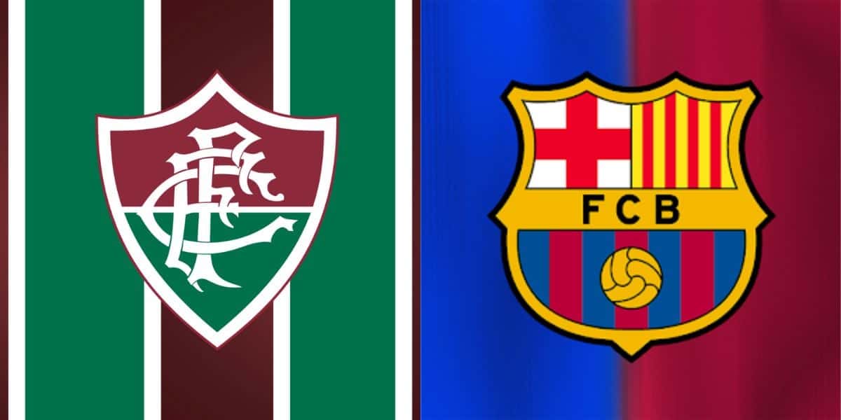 Fluminense pode perder atacante para o Barcelona (Reprodução: Montagem TV Foco)