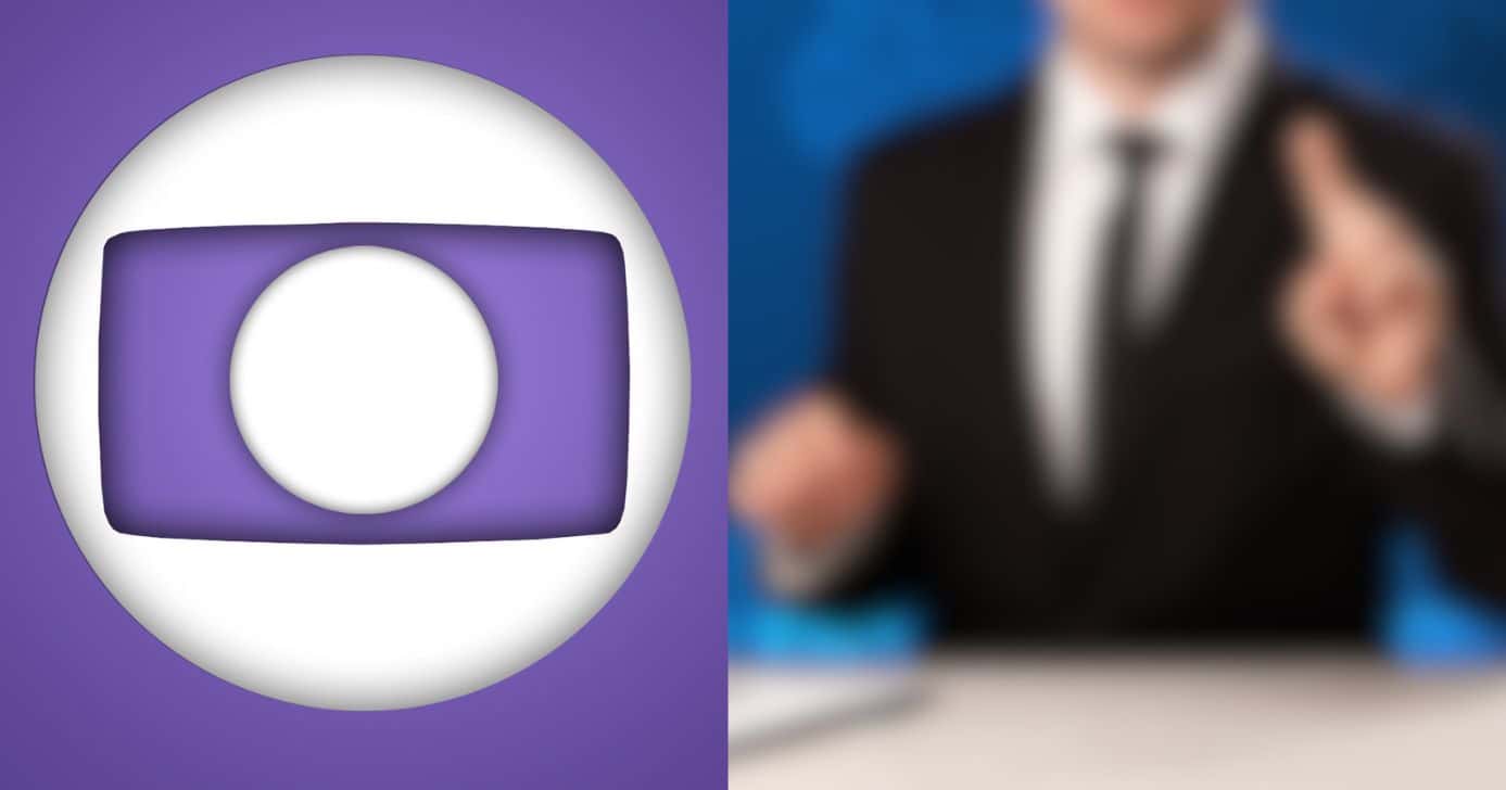 Logo da Globo e ilustração de âncora (Foto: Reprodução / Globo / Canva)