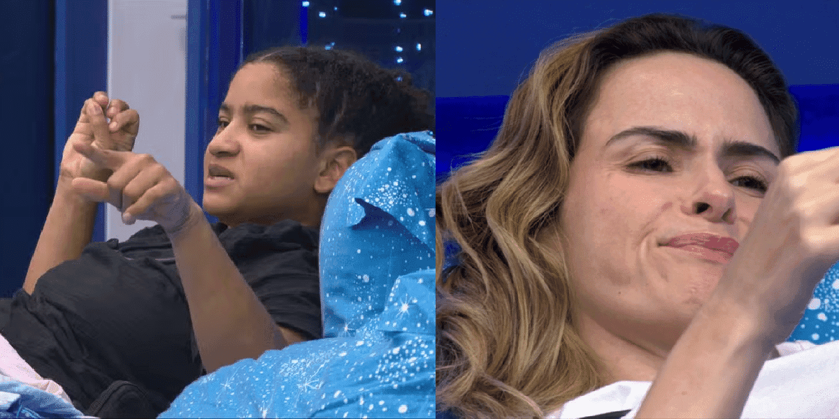 BBB 26: Milena e Ana Paula Renault (Foto: Reprodução / TV Globo)