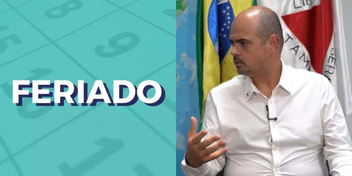 Matheus Simões ciente de um feriado em cidade de Minas Gerais (Reprodução: O Tempo / Youtube)