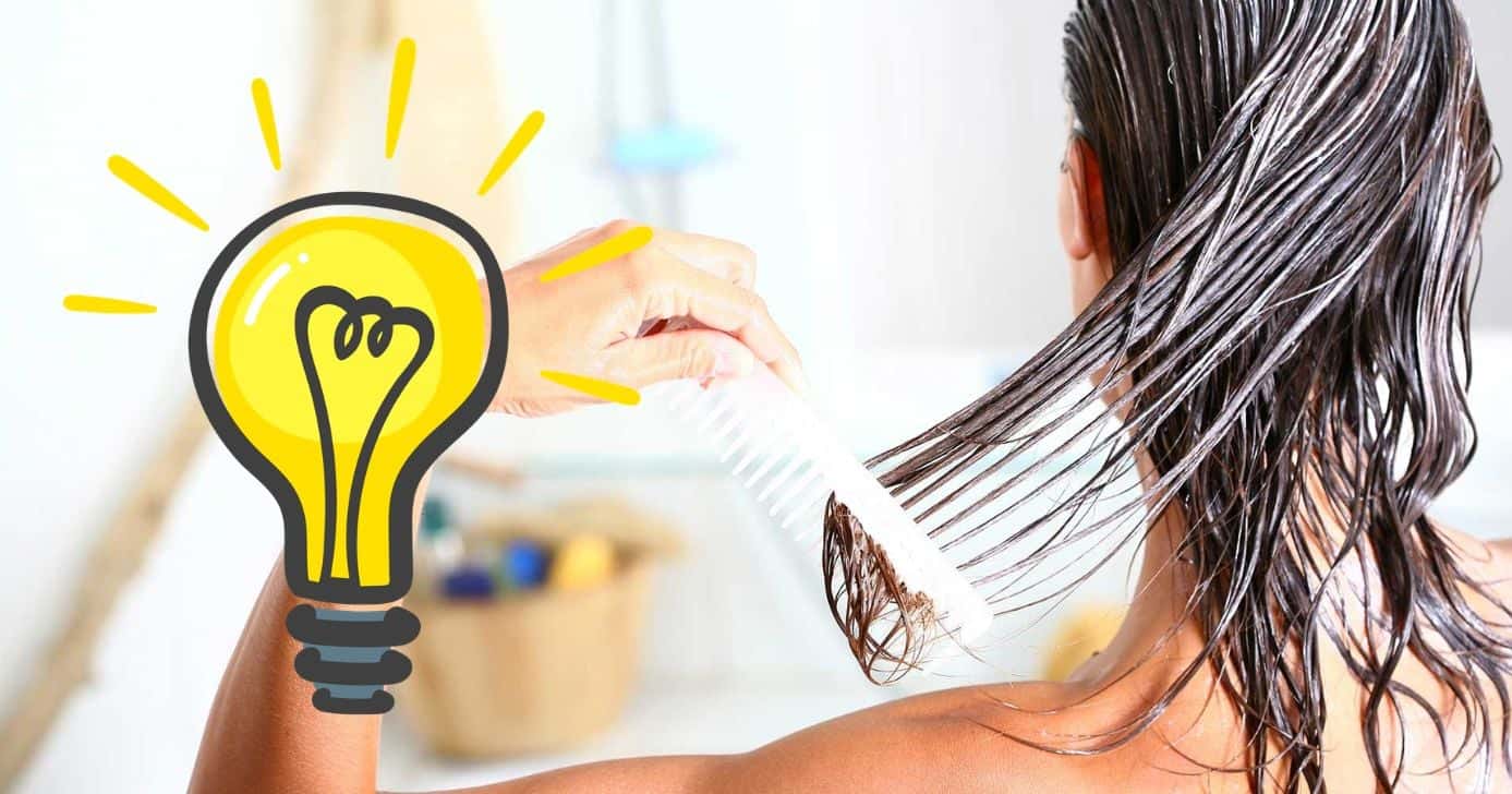Mais potente que máscara: Por que passar o shampoo antes do condicionador pode evitar quebras e fios opacos (Foto Reprodução/Montagem/TV Foco/Canva/Paola)