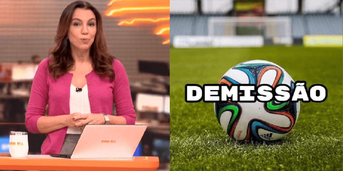 Ana Paula anuncia demissão de técnico da série A (Foto: Reprodução/Globo)