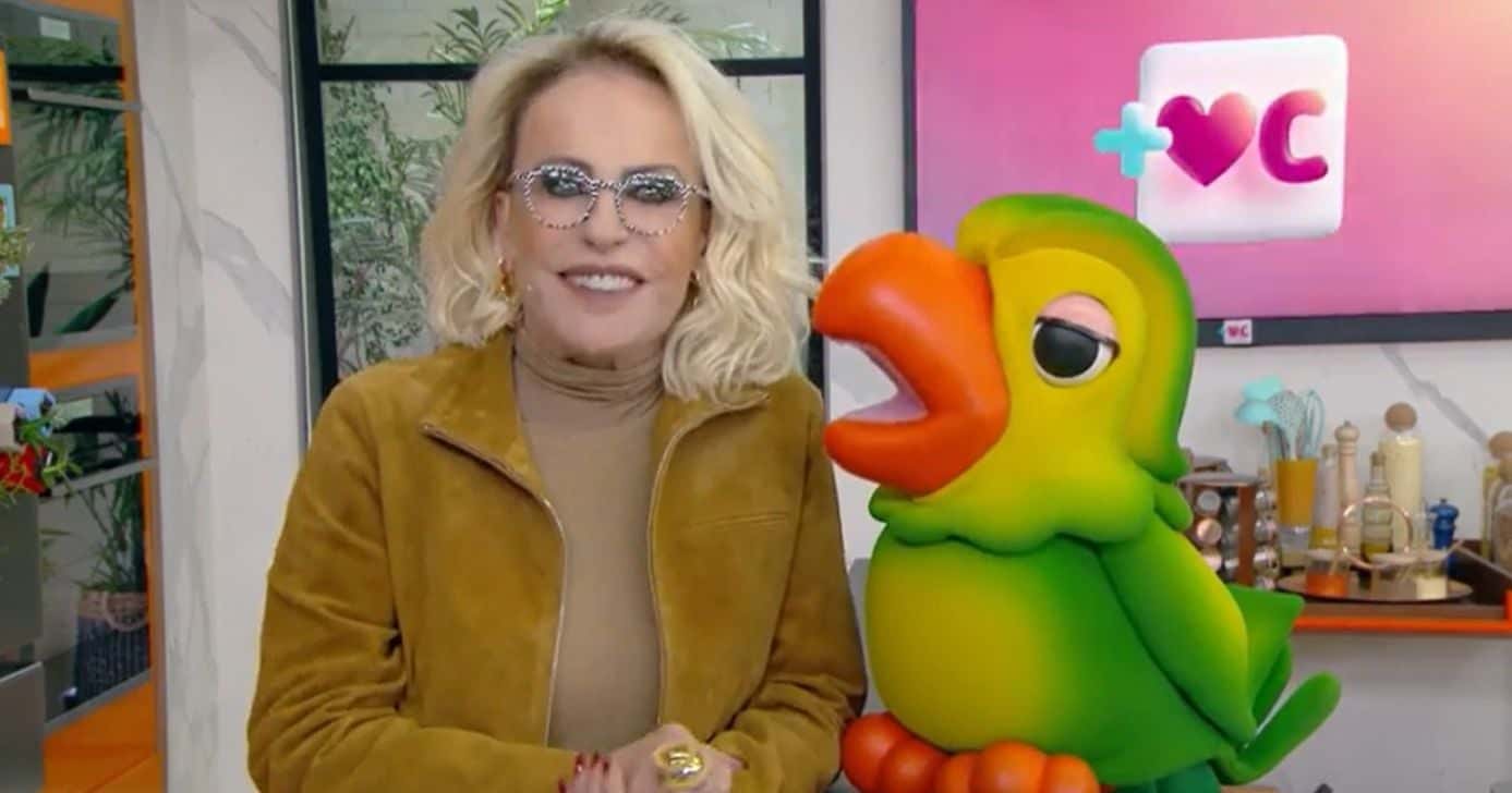 Ana Maria e Louro Mané no Mais Você (Foto: Reprodução / Globo)