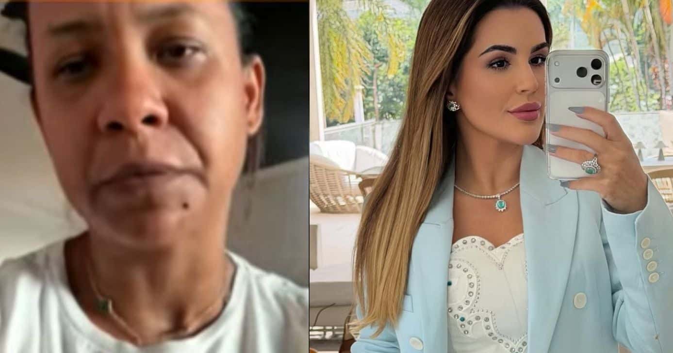 Denise no Melhor da Tarde e Deolane (Fotos: Reproduções / Band/ Instagram)
