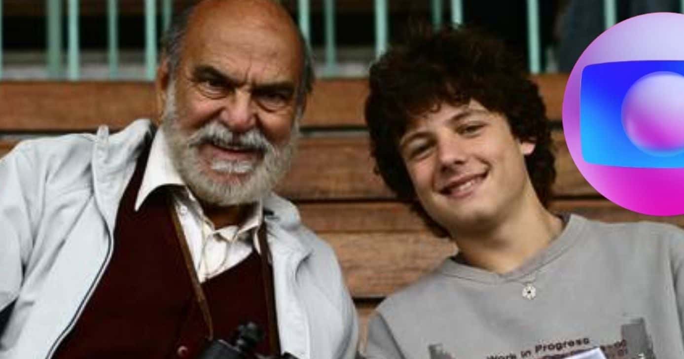 Lima Duarte e Vitor Morosini em gravações de Belíssima (Foto Reprodução/Montagem/Lennita/TV Foco/Canva/Globo)