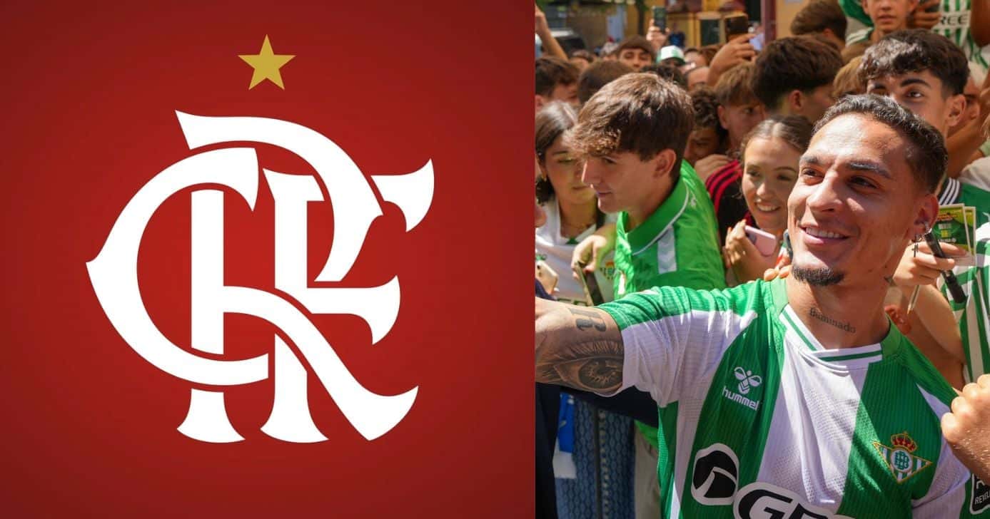 Logo do Flamengo / Antony - Foto: Internet