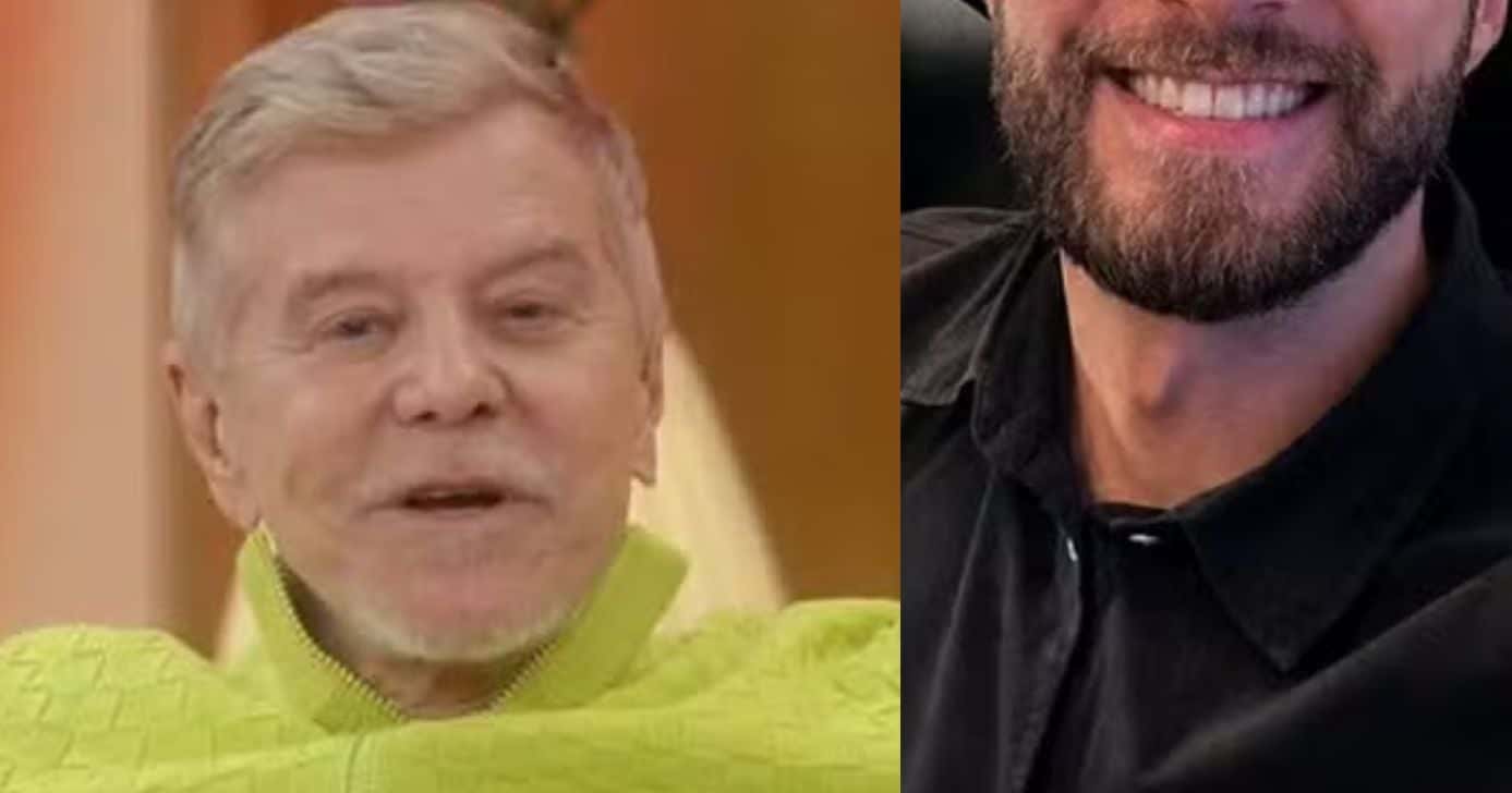 Miguel Falabella no Encontro e Alexandre Altoe (Fotos: Reproduções / Globo / Instagram)