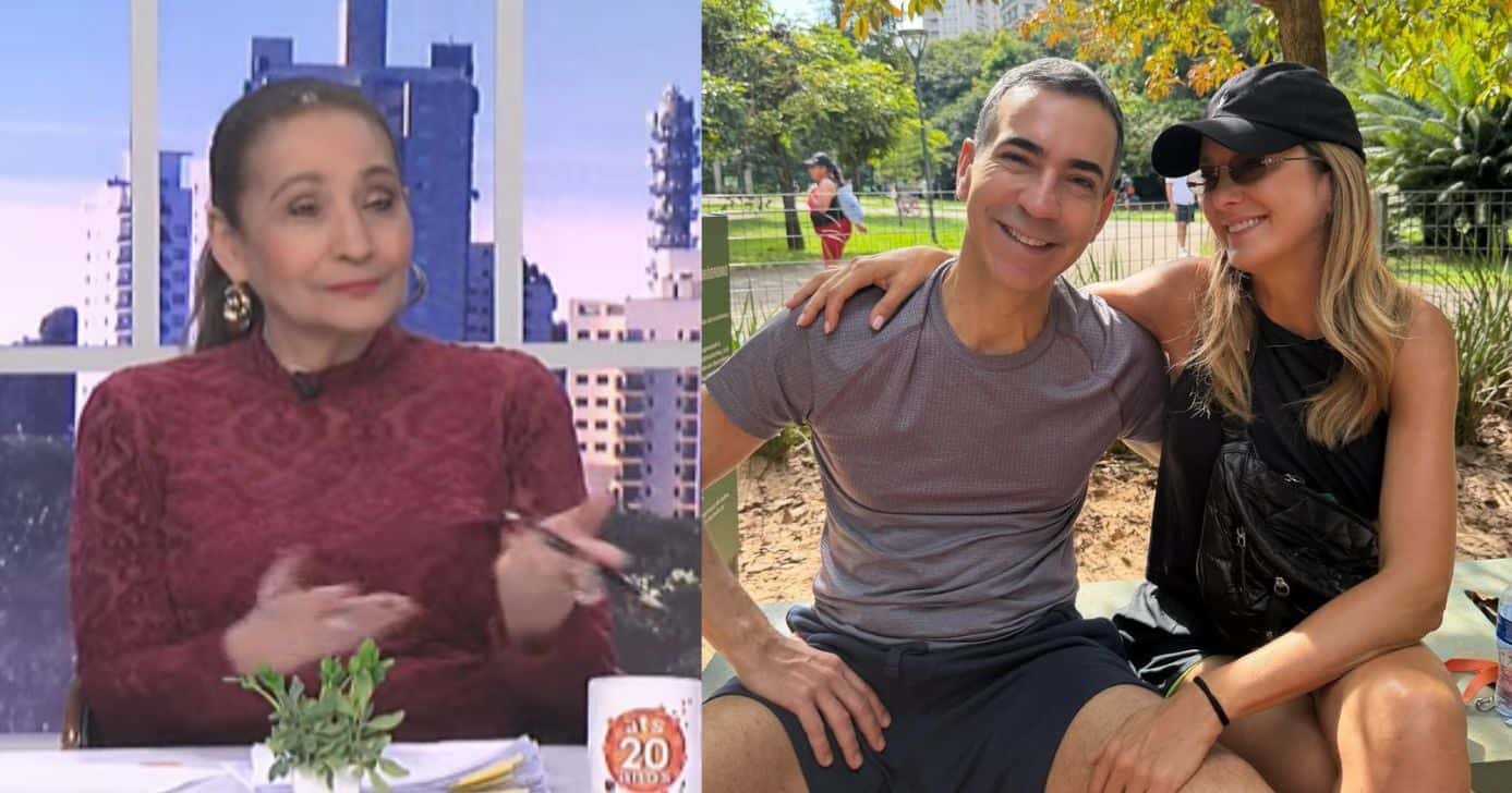 Sonia Abrão, César Tralli e Ticiane Pinheiro (Fotos: Reproduções / RedeTV! / Instagram)