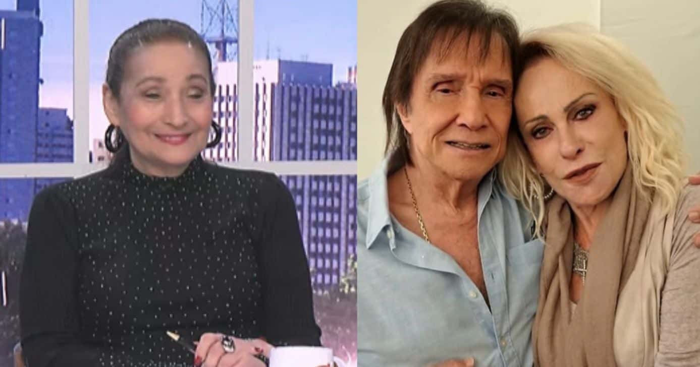 Sonia Abrão no A Tarde É Sua, Roberto Carlos e Ana Maria (Fotos: Reproduções / RedeTV! / Globo)