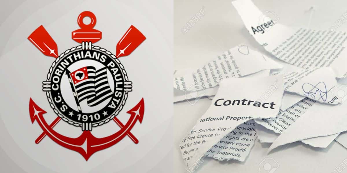 Corinthians rasga contrato de nome gigante do time (Reprodução: Montagem TV Foco)