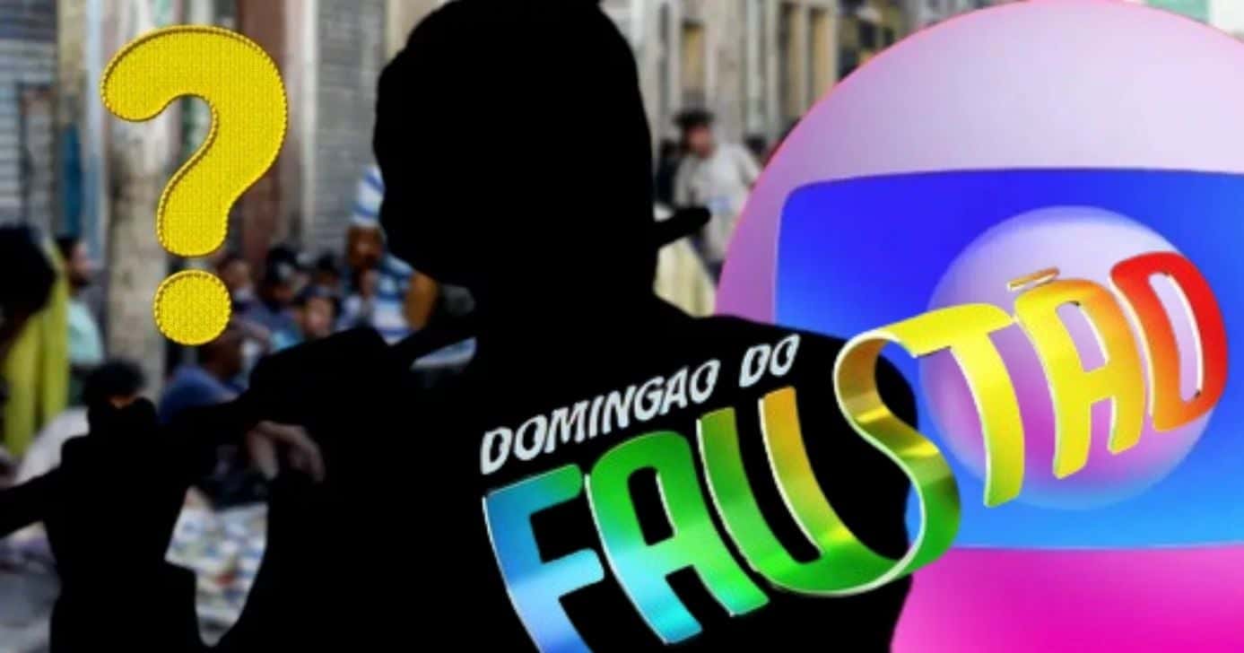 Astro descoberto pelo Domingão do Faustão acabou na Cracolândia (Foto Reprodução/Montagem/TV Foco/Canva/Record/YouTube/Lennita)