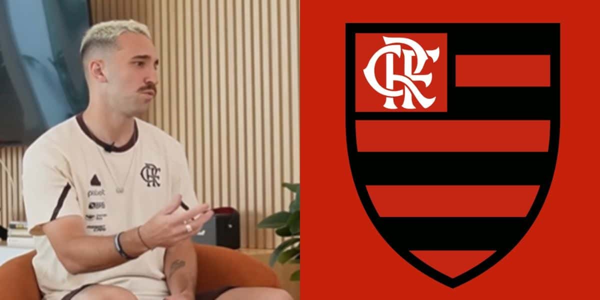 Leo Ortiz no Flamengo (Reprodução: Caze TV / Youtube)