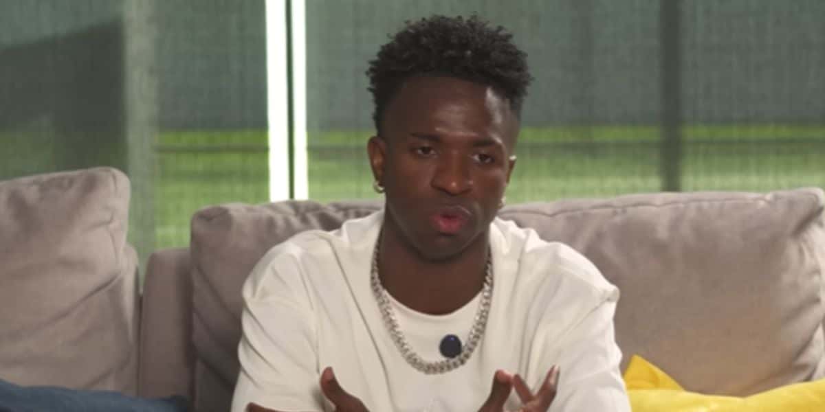 Vinícius Jr pode deixar o Real Madrid (Reprodução: Caze TV / Youtube)