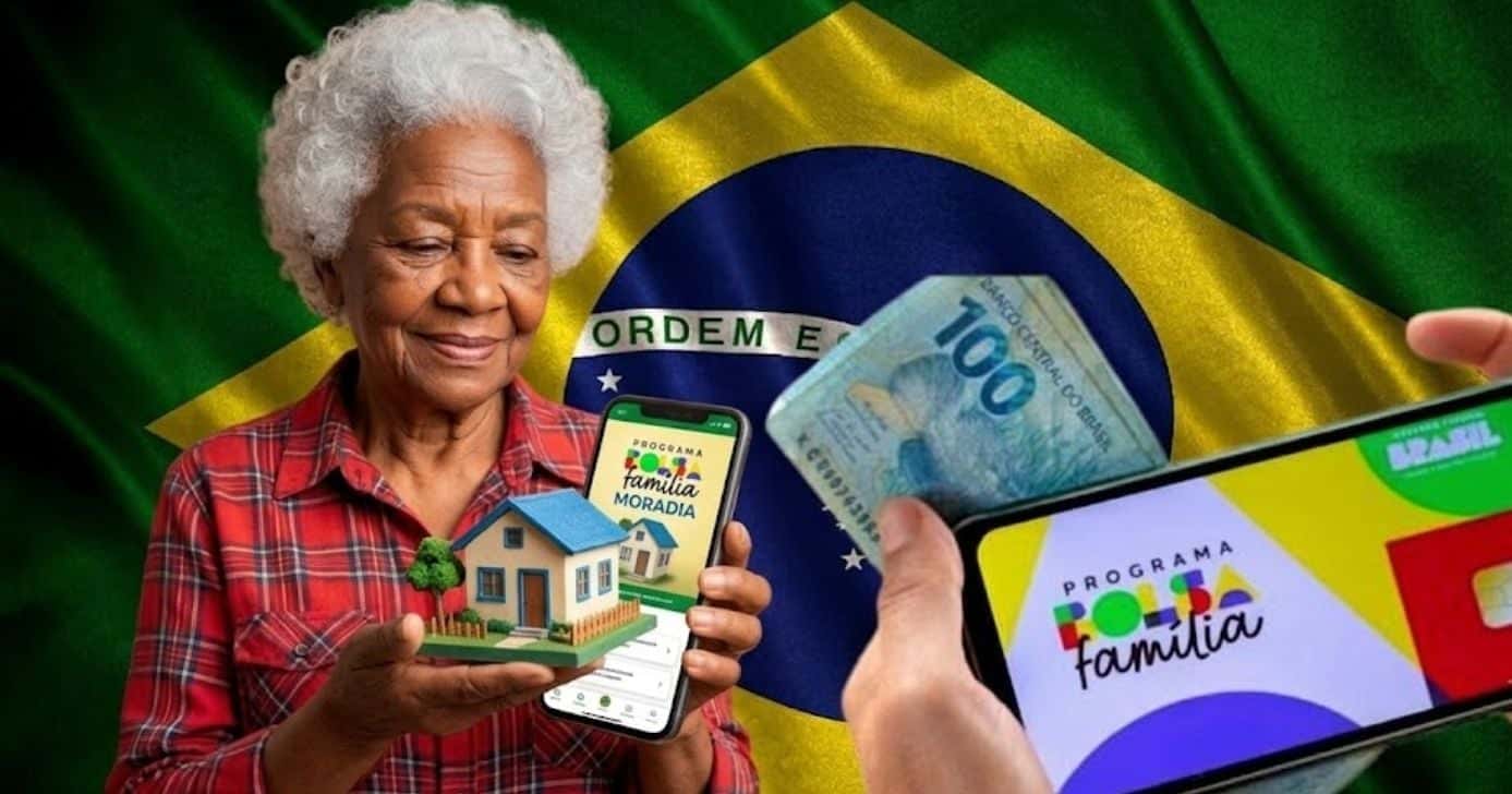 Bolsa Família possibilita lista de conseguir a casa própria em 2026 (Foto Reprodução/Montagem/TV Foco/Canva/GMN)