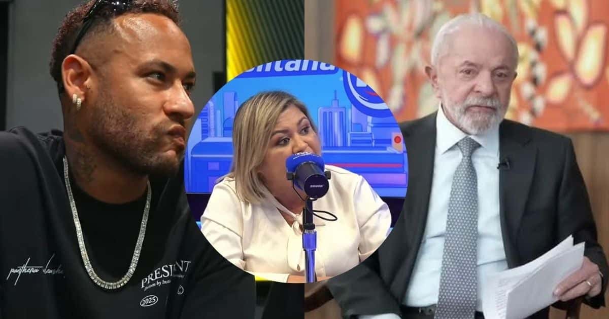 Lene - Neymar e Lula (Foto: Reprodução)