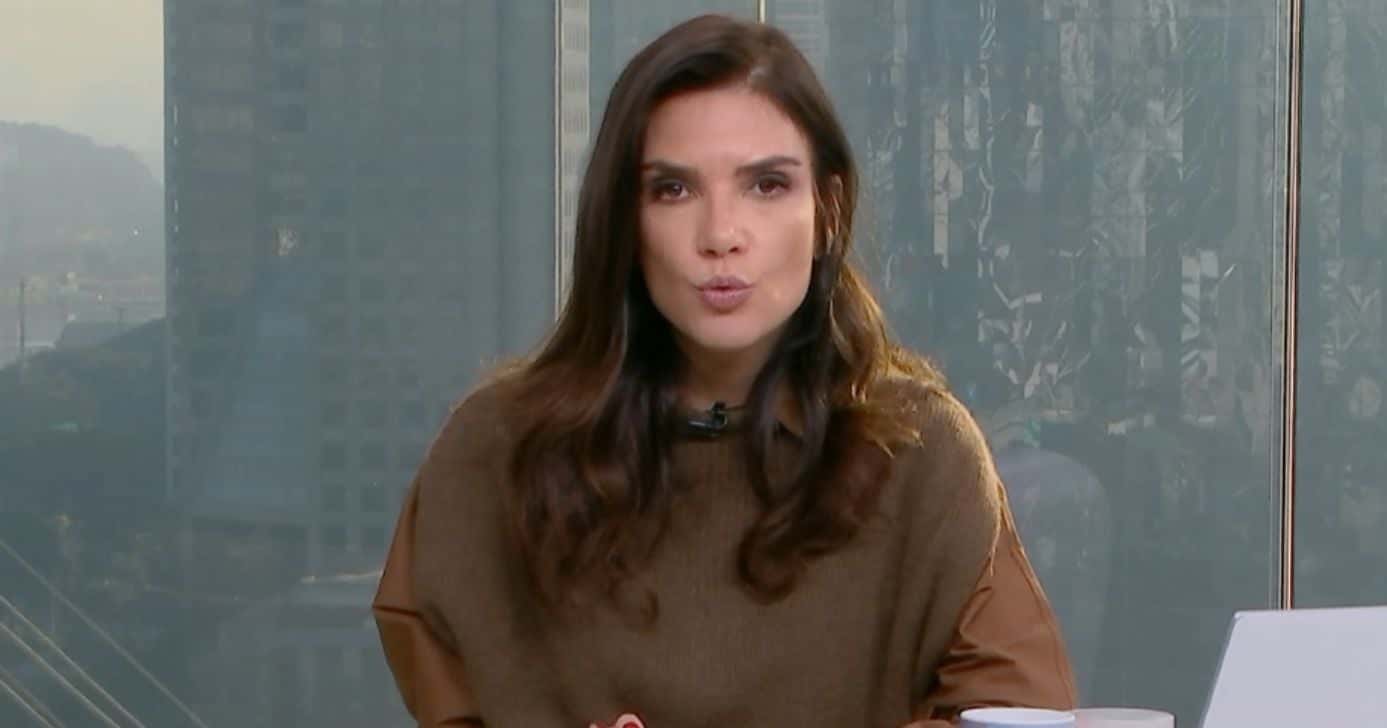 Sabina Simonato no Bom Dia São Paulo (Foto: Reprodução / Globo)