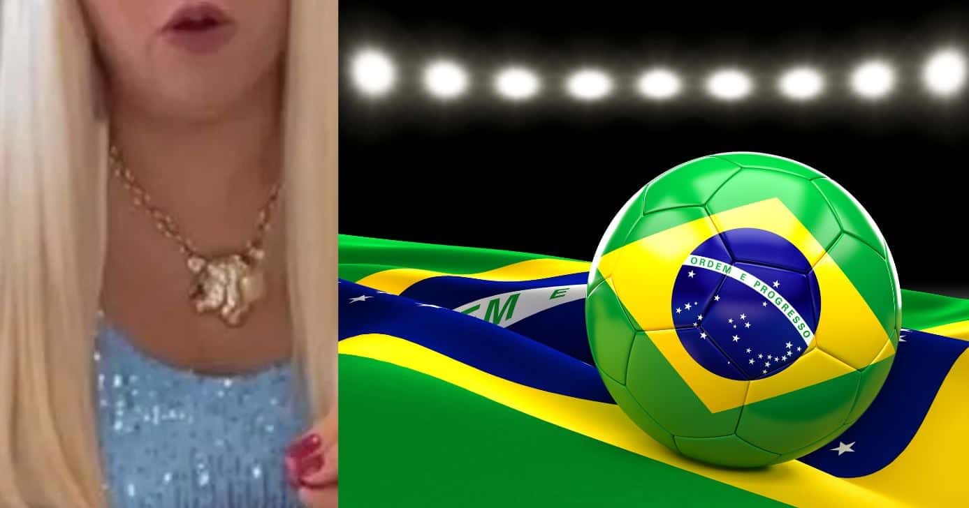 Vidente e ilustração jogo Brasil (Foto: Reproduções / Instagram / Canva)