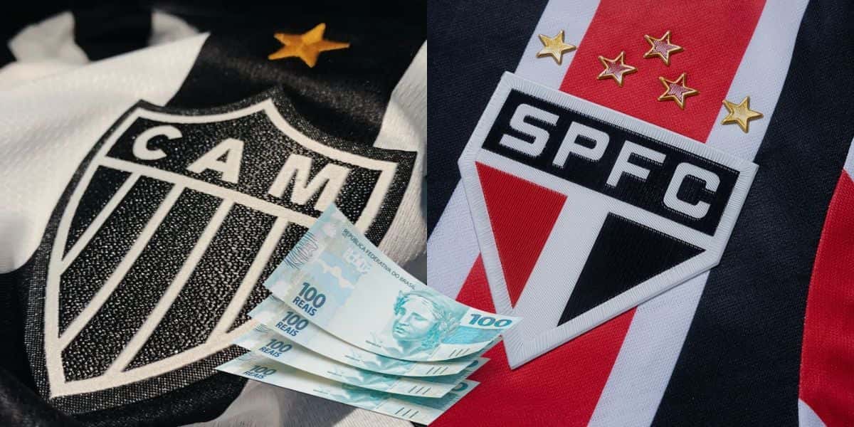 Atlético-MG assina com zagueiro de R$20M, ex-São Paulo (Reprodução: Montagem TV Foco)