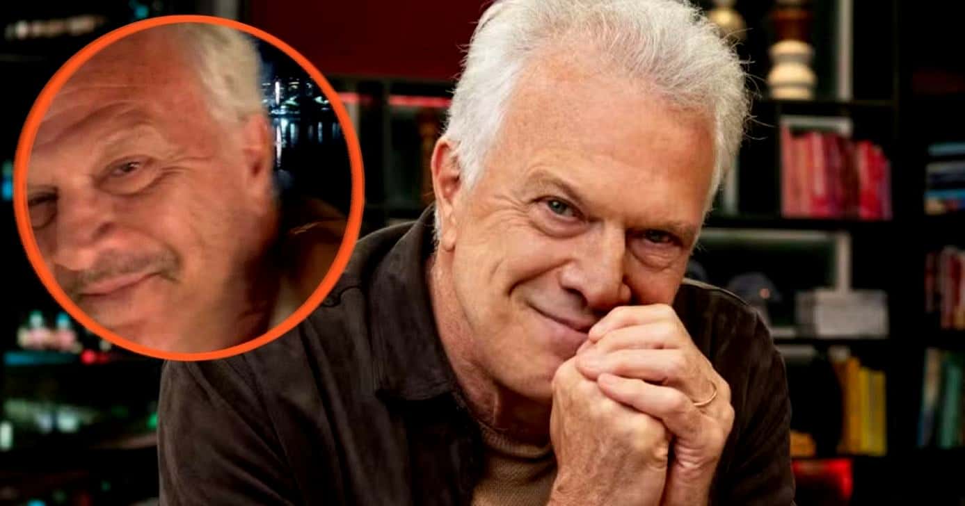 Veja com quem Pedro Bial vive casamento de mais de 10 anos (Foto Reprodução/Montagem/TV Foco/Canva/Instagram/@Maria Prata/Globo)