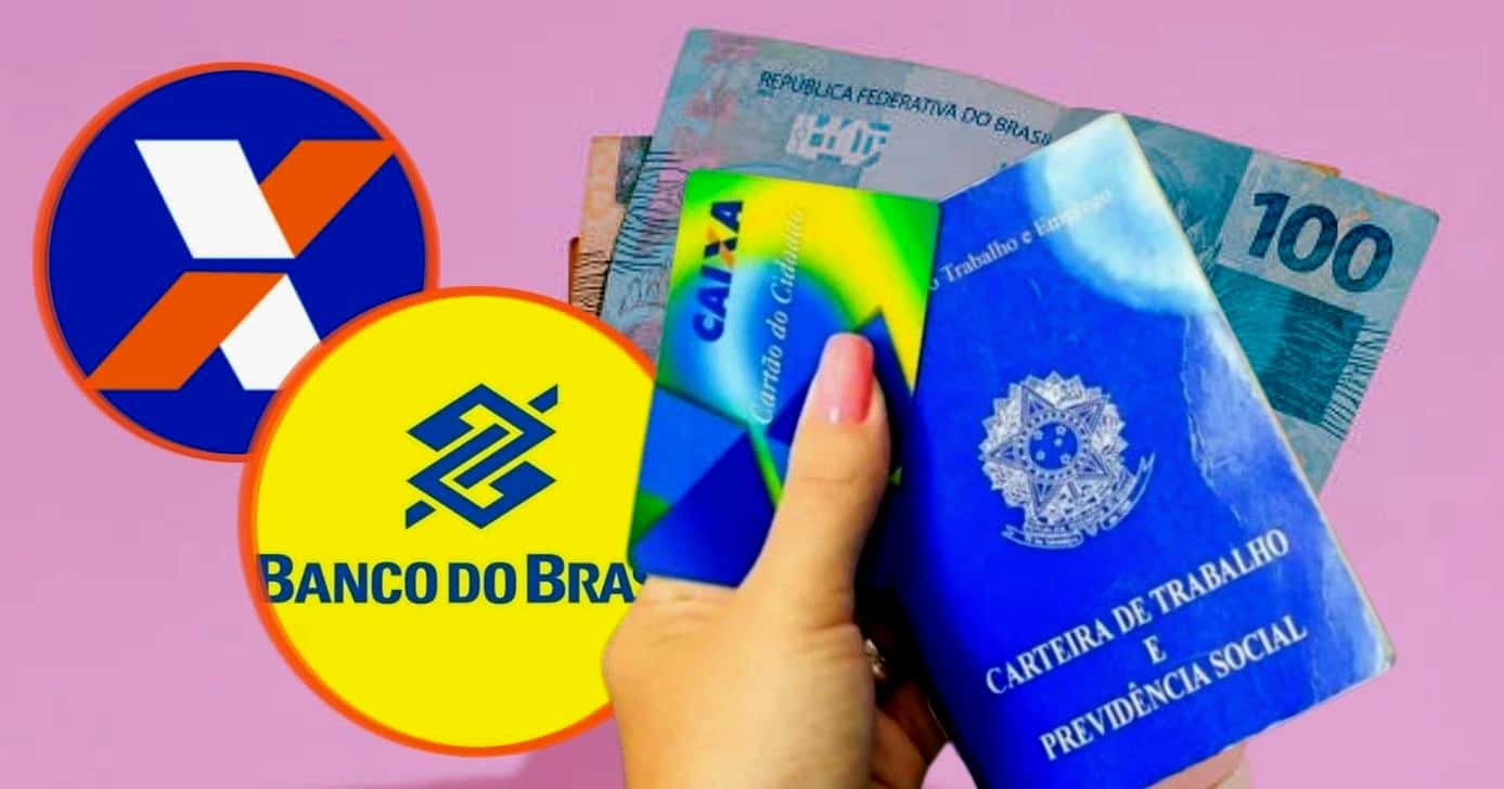 CAIXA e BB fazem mais uma liberação do PIS/PASEP (Foto Reprodução/Montagem/TV Foco/Canva/GMN/Lennita)