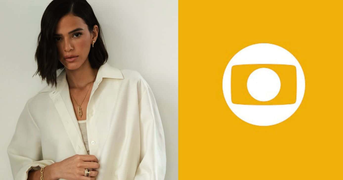 Bruna Marquezine e logo da Globo (Fotos: Reprodução / Instagram / Globo)