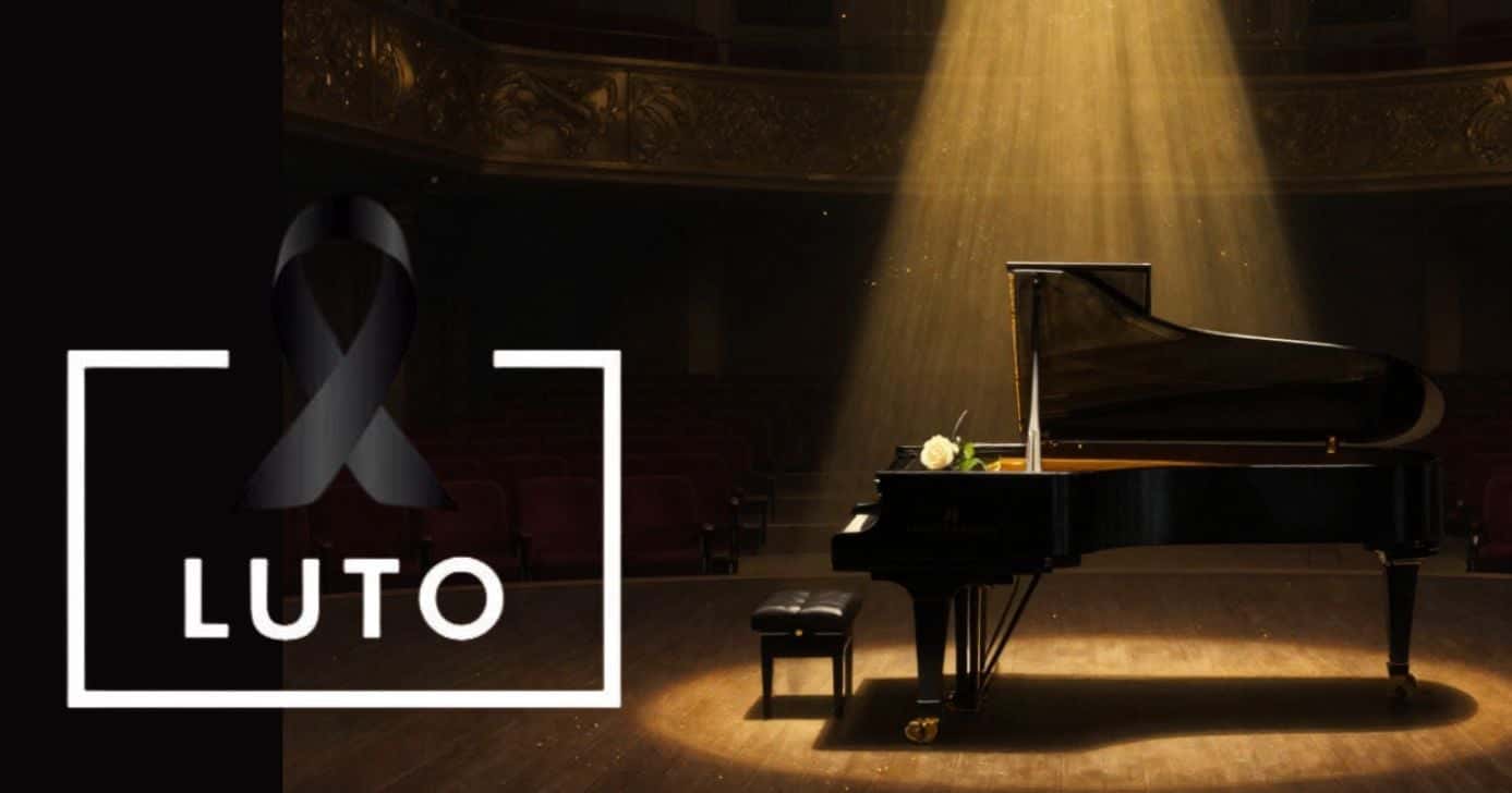 Ilustração de luto de grande nome da música brasileira (Foto: Reprodução / Canva / Montagem TV Foco)